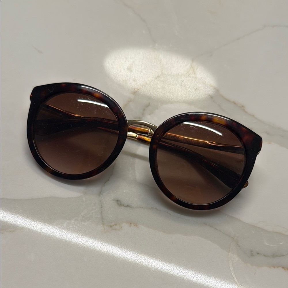 Dolce & Gabbana Tortoise Shell Sunglasses